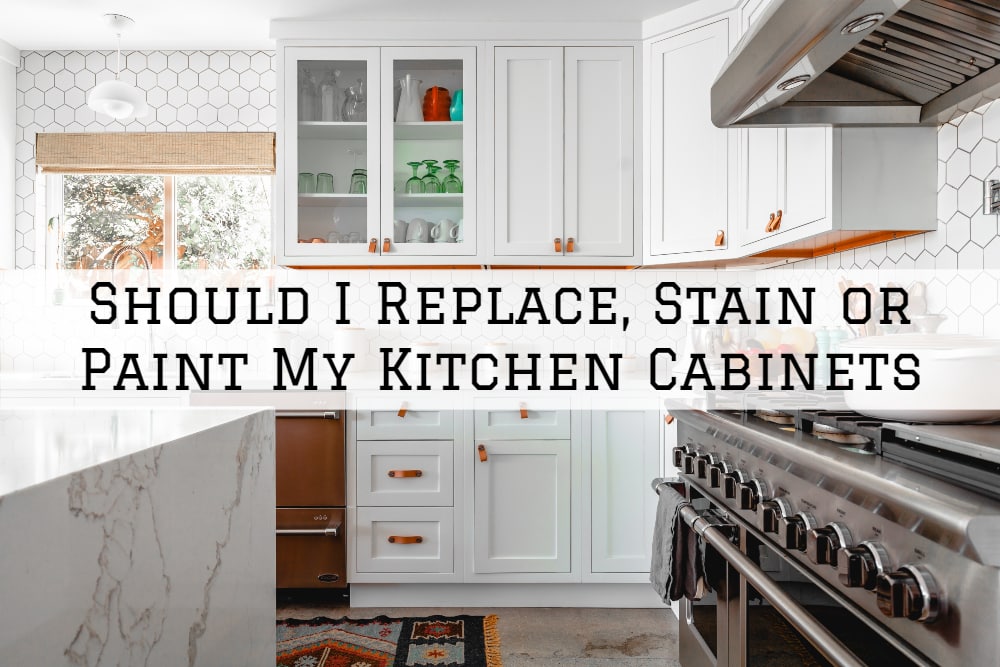 Paint My Kitchen Cabinets, Refinishing Kitchen Cabinets Vs Replacing