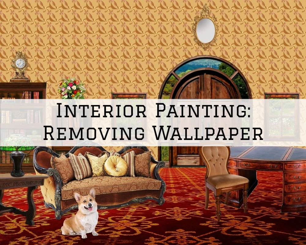 Interior Painting in Blue Bell, PA_ Removing Wallpaper
