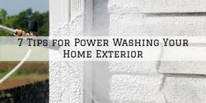 tips for power washing