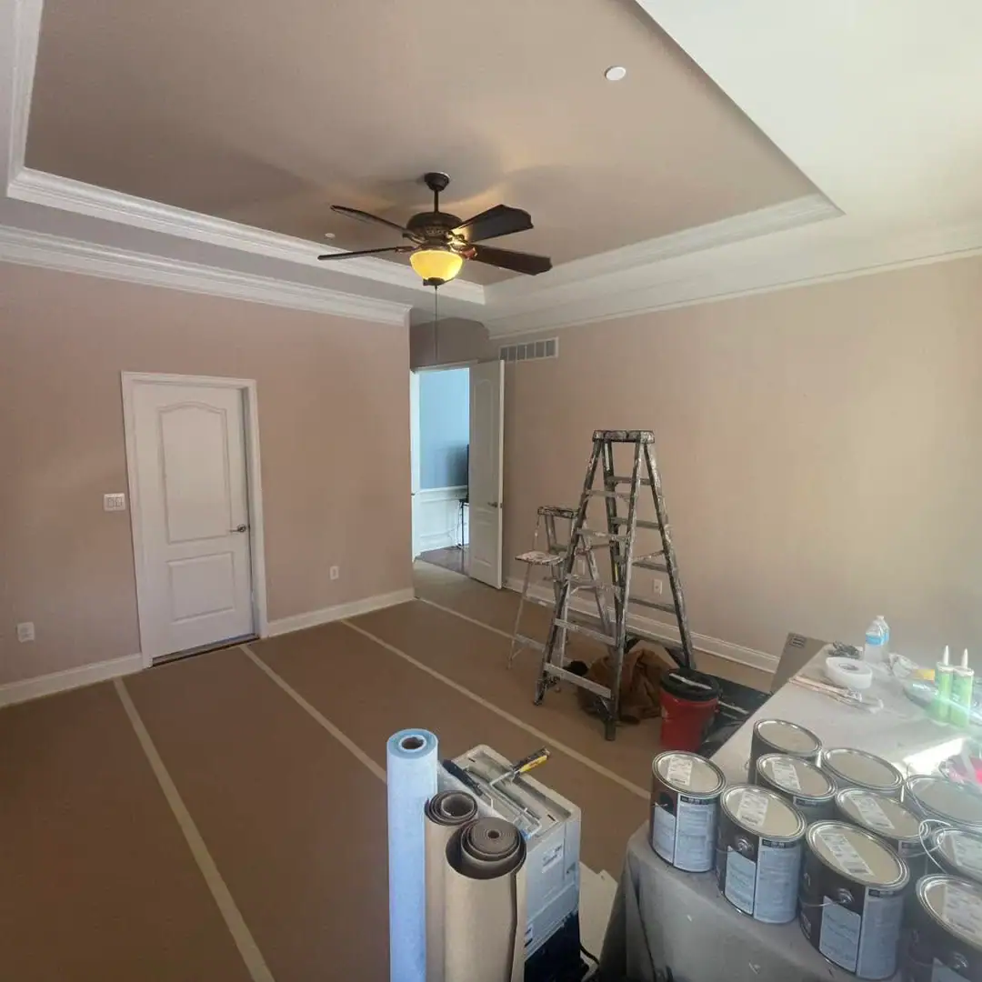 2-before interior painting Churchville