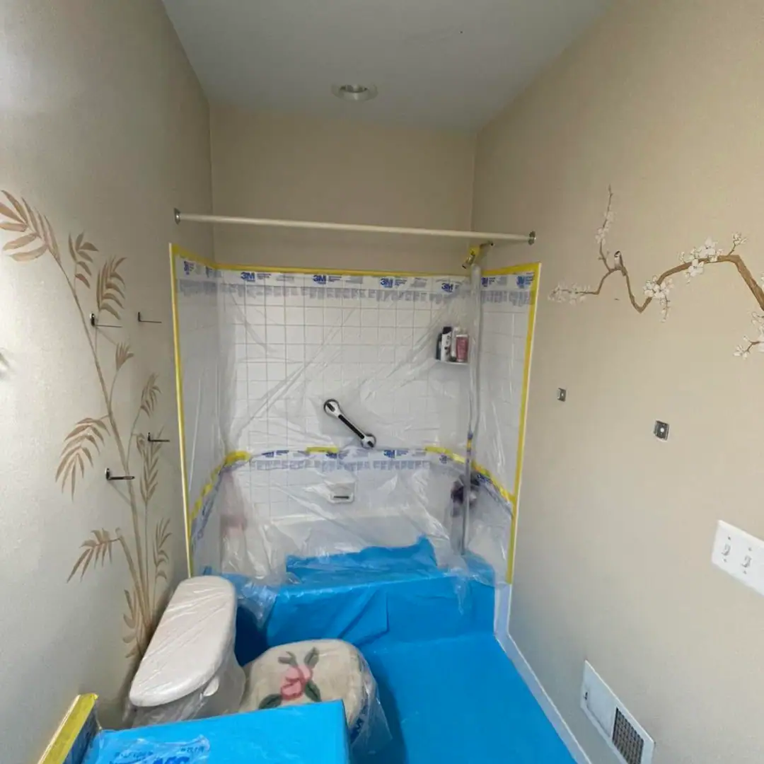 before interior painting Churchville