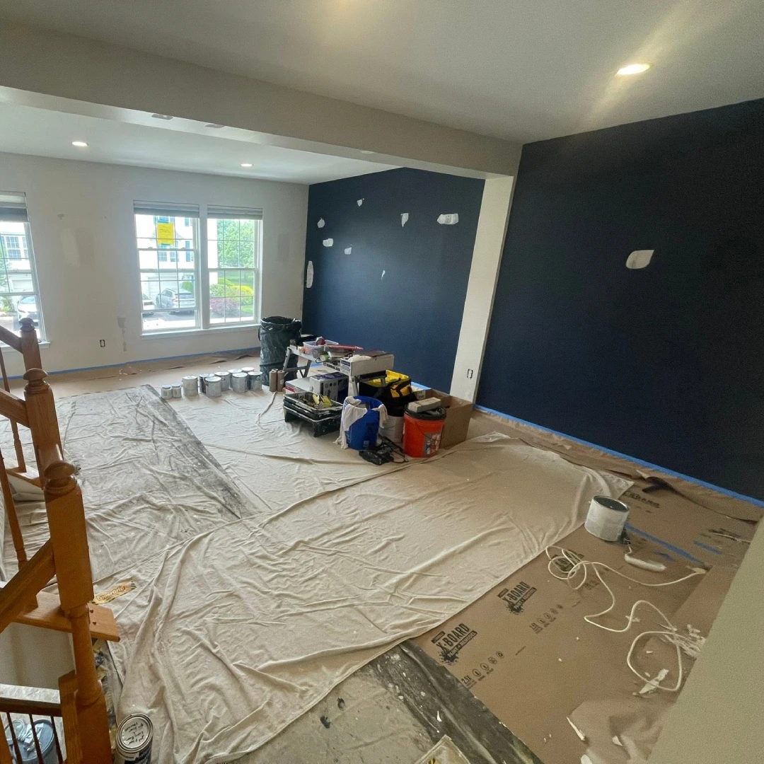 before interior painting Holland