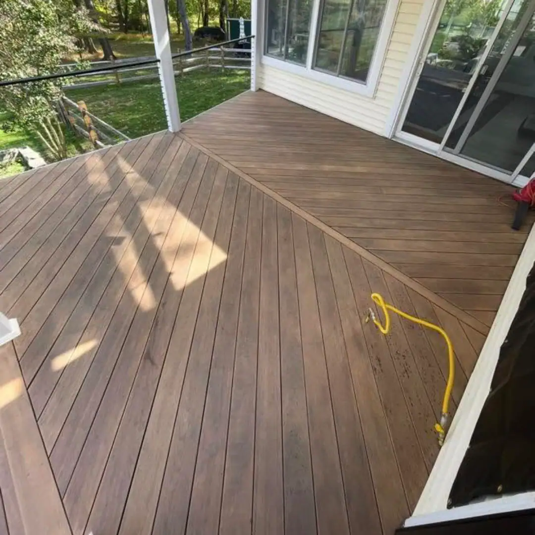 before_deck painting Chalfont